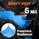 thumbnail image 2 of Guantes desechables de nitrilo para exámenes TitanFlex, 6 mil, azules (L) x100, 2 of 9