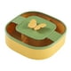 thumbnail image 4 of Bandeja Para Servir Dividida, Contenedor Con Tapa, Organizador, Platos Para Servir, Color Amarillo, 4 of 5
