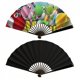 thumbnail image 5 of Yoshi Abanico Plegable Chino, Abanico de Mano de Poliéster Plegable, Abanicos para Baile Fiesta Hogar, Adecuado para Hogar, Oficina, Fiesta, 5 of 6