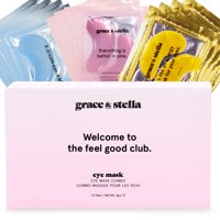 Mascarilla Para Debajo De Los Ojos Grace & Stella Reduce Las Ojeras, 72 Pares