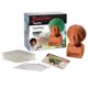 thumbnail image 4 of Maceta decorativa de cerámica Chia Pet Bob Ross con paquete de semillas, 4 of 4