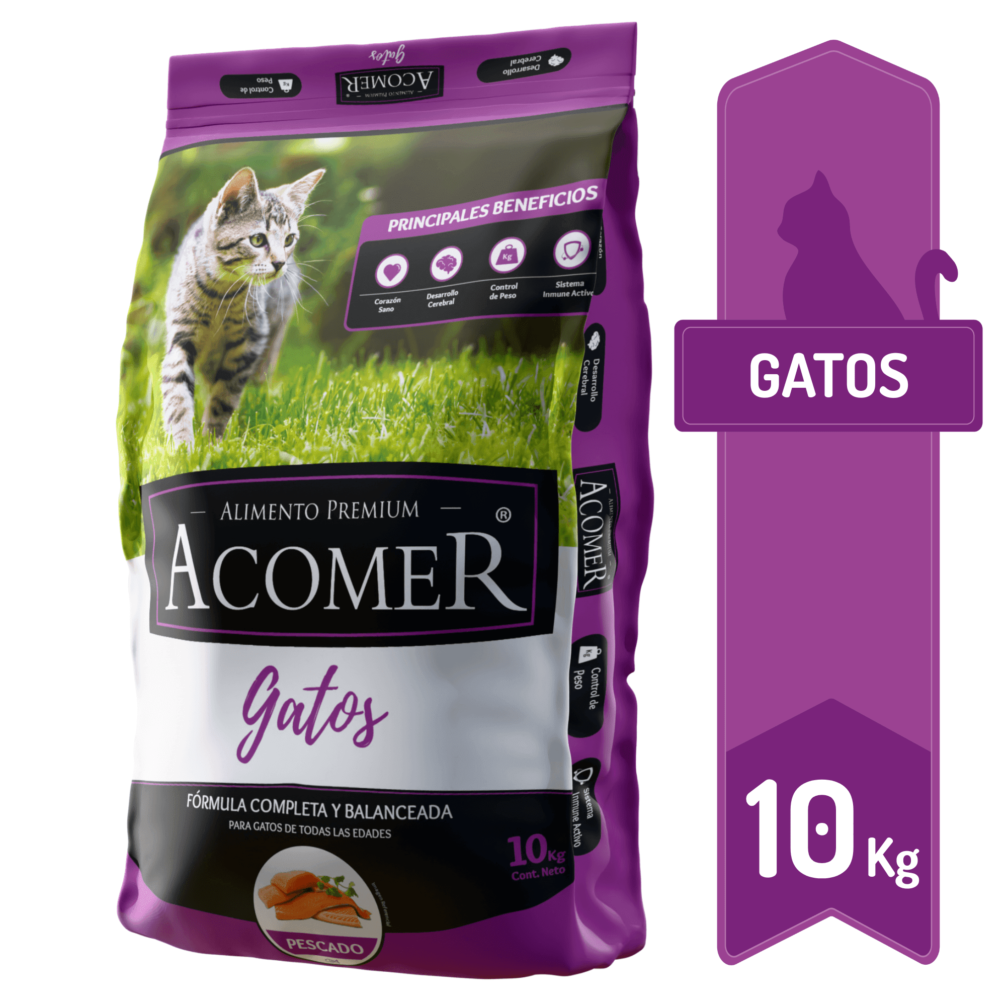 Acomer - Alimento Para Gatos 10kg