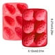 thumbnail image 2 of Molde Silicona Bandeja de 6 Huevos de Pascua Grande Rojo, 2 of 2