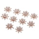 thumbnail image 2 of 10 Crystal Flatback Rhinestone botones flor Diamante encantos adornos, 2 of 5