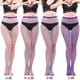 thumbnail image 1 of Xiao Hua Pantimedias Ajustadas de Red de Pesca de Cintura Alta para Mujer, Pantimedias Transparentes de Red de Pesca de Cintura Alta Color Morado Intenso, Juego de 4 Piezas, 1 of 4