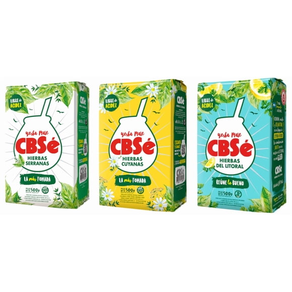 Pack 3 CBSE Hierbas 500g C u