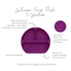 thumbnail image 2 of Plato Con Agarre De Silicona Morado, 2 of 3