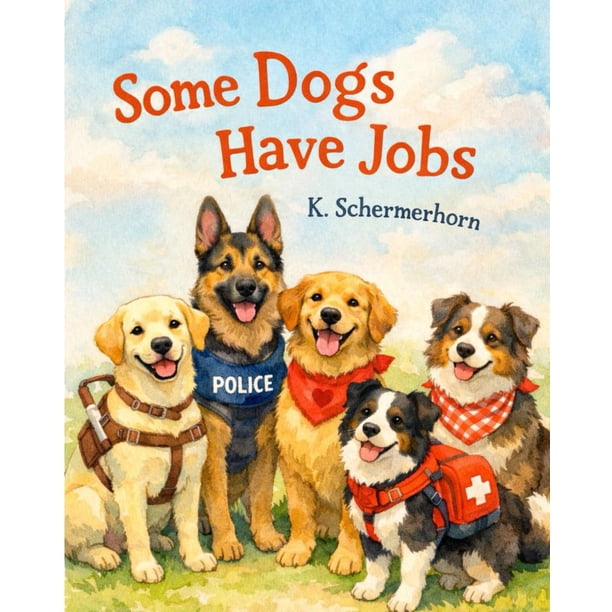 Libro Algunos perros tienen trabajo Niños que trabajan como ayudantes de servicio de 5 a 8 años