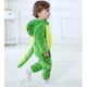 thumbnail image 3 of Disfraz unisex de dinosaurio para bebés y niños pequeños, mameluco de franela con capucha, disfraz de disfraz（12-17 m, dinosaurio）, 3 of 6