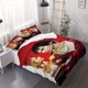 thumbnail image 1 of Three-Piece Set Warm Bodies Pattern Printed Duvet Cover Set bedding Suitable for Bedroom Decor, 1 of 1
