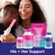 thumbnail image 5 of Suplementos de fertilidad Blue Stork para hombres, ayudan a concebir para él, vitaminas prenatales m, 5 of 8
