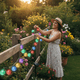 thumbnail image 5 of Guirnalda Solar Navidad 40 Led 8m Bolitas Cristal Multicolor, 5 of 9