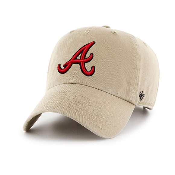 Gorra 47 MLB Clean Up Ajustable de los Atlanta Braves