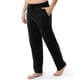 thumbnail image 5 of Pantalón de Pijama para Hombre IZOD de Punto Jersey Negro Talla 6X, 5 of 5