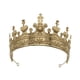 thumbnail image 1 of Corona De Rey Para Hombre De 15 Cm, Tiara De Metal Para Aniversario, Festival De Música, Iglesia, Oro, 1 of 5
