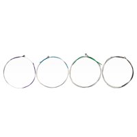 Bothyi - 4X Reemplazo Del Kit De Reparación De Cuerdas De Alambre De Violín Con Extremo De Bola Para Practitioner 1/4 1/2