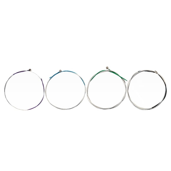 4x Reemplazo Del Kit De Reparación De Cuerdas De Alambre De Violín Con Extremo De Bola Para Practitioner 1/4 1/2