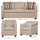 thumbnail image 5 of Juego De Living 3-1-1 VENECIA Beige Lino, 5 of 5