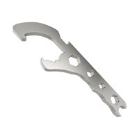 Magideal - Llave Para Abrir Cubos De Pintura, Llave Para Cubos, Herramienta De Destornillador, Extracción De Tapa De Cubo De Un Galón Multiusos, Abridor De Barri 75 Mm