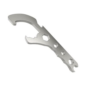 Magideal - Llave Para Abrir Cubos De Pintura, Llave Para Cubos, Herramienta De Destornillador, Extracción De Tapa De Cubo De Un Galón Multiusos, Abridor De Barri 75 Mm