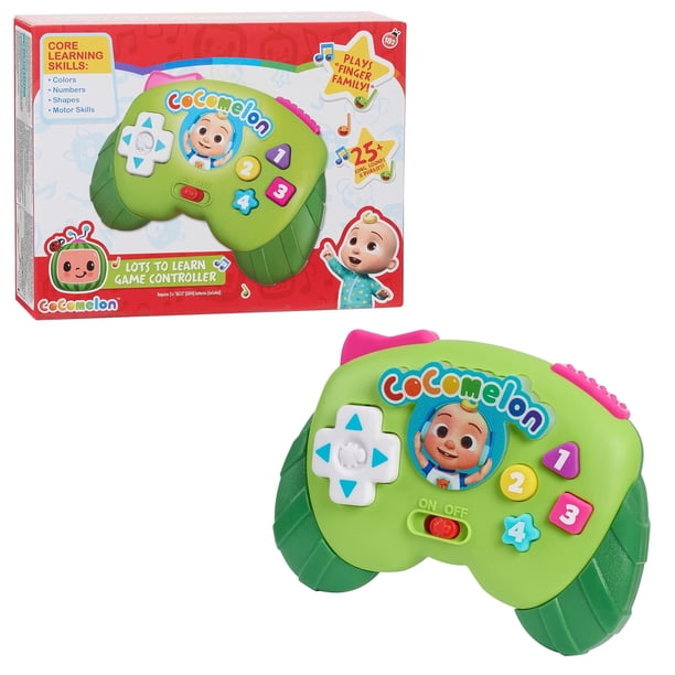 El controlador de juegos CocoMelon tiene mucho que aprender para niños de 18 meses o más