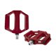 thumbnail image 1 of Pedal plano SHIMANO PD-EF202 rojo – ciclismo casual, 1 of 6