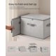 thumbnail image 4 of Cajas de almacenamiento SONGMICS juego de 3 – 29 L con cremallera, plegables, 4 of 6