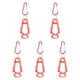 thumbnail image 3 of 5 Clips para Guantes de Exterior, Gancho Multiusos, Soporte para Clips para Guantes, Clip para Guantes Antipérdida, Clip Anticaída para Exteriores Par Rojo, 3 of 5