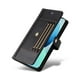 thumbnail image 5 of FOXDOCK Funda tipo Cartera para iPhone 14 – Cubierta de Cuero PU con Múltiples Ranuras, Bolsillo para Efectivo y Correa de Muñeca, 5 of 6