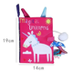 thumbnail image 2 of "Libro Sensorial Belug Para Niños/niñas Para Estimulación Temprana Unicornio ", 2 of 4
