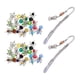 thumbnail image 1 of 24 Piezas De Plata Tibetana Angel Wing Charms Colgante De Cristal Bead Multicolor, 1 of 5