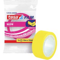Cinta Adhesiva Tesafilm Neón 19Mm X 10Mts 1Un Color Aleatorio