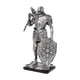 thumbnail image 1 of Estatua De Caballero, Regalo Coleccionable, Figura De Caballero Para Estantería, Escritorio, Dormitorio, Plata, 1 of 5