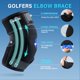 thumbnail image 3 of Codera con bolsa de hielo FEATOL para tendinitis del codo de tenista, 3 of 7
