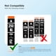 thumbnail image 5 of Cartuchos De Tinta Compatibles Para Canon 250 251 Xl (paquete De 20), 5 of 6