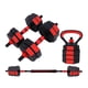 thumbnail image 1 of Set Mancuernas Ajustables 15kg 3 En 1 + Barra + Kettlebell Boost Fitness, 1 of 3