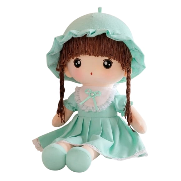 Muñeca De Trapo De Peluche Tierna Suave Lazo 65cm