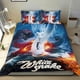 thumbnail image 1 of Serpiente Blanca Conjunto de sábanas temático, trío de piezas, cómodo y amigable con la piel, diseño único, regalo de decoración para el hogar para familiares, amigos y fans,140cm *210cm, 1 of 6