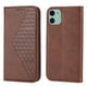 thumbnail image 1 of Funda Flip FOXDOCK para iPhone 11 Pro , Estilo Billetera con Diseño Rombo, Correa de Mano y Soporte, Uso Diario, 1 of 5