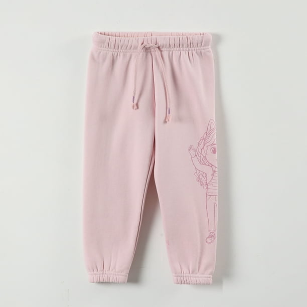 Pantalon De Buzo Niña Drawing Rosado Gabby Doll House
