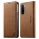 thumbnail image 1 of Funda Billetera de Cuero para [Xiaomi Redmi A7 Pro], Bloqueo RFID, Tarjetas y Soporte Marrón, 1 of 5