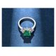 thumbnail image 5 of Anillos de Boda para Mujer Anillos de Plata Esterlina S925 para Mujer Corte Cojín 8 X 8 Mm Zirconia Bandas de Compromiso para Mujer Elegantes Hipoalergénicas Anillos de Promesa Personalizados, 5 of 9