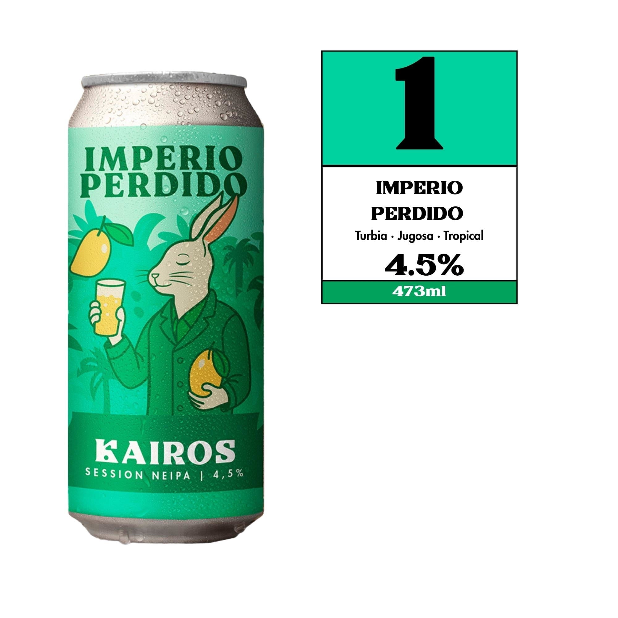 Cerveza Lata Session 473 ml Kairos