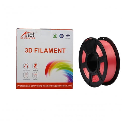 Anet - Filamento Pla+ Fucsia Seda 1.75mm 1kg Para Impresora 3d