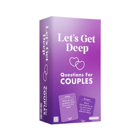 Juego de Cartas What Do You Meme Let's Get Deep, 200 Preguntas para Parejas