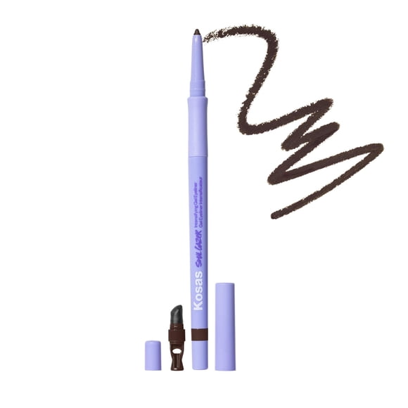 Delineador de ojos en gel Kosas Soulgazer Allure Waterproof Marrón oscuro