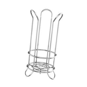 Bothyi - Estante Para Guardar Pañuelos, Soporte Para Papel Higiénico, Soporte Para Cocina, Estilo Rústico, Baño, Color Plateado