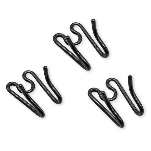 Eslabones para collar de perro Herm Sprenger 3,2 mm acero negro