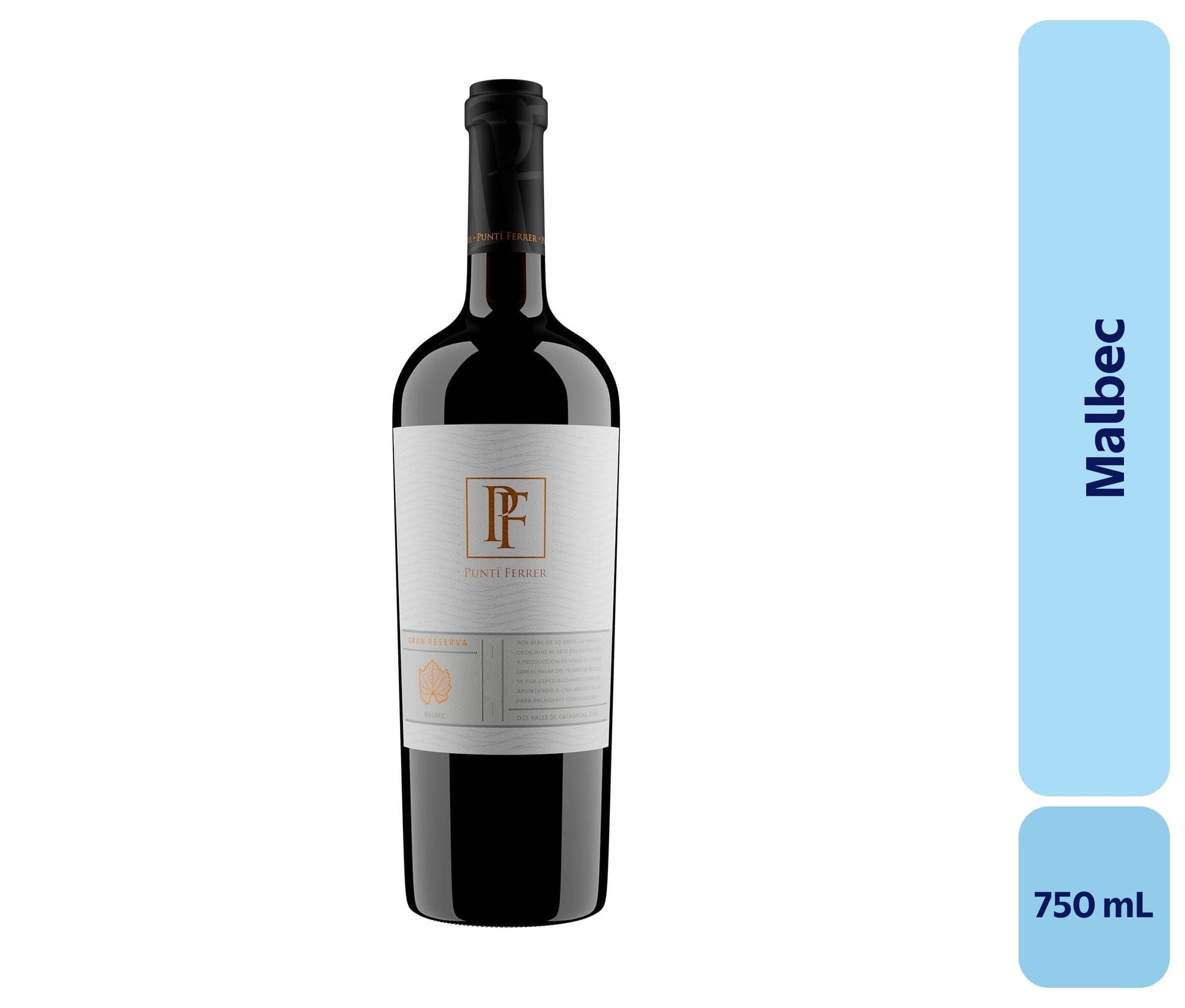 Punti Ferrer - Vino Malbec Botella