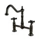 thumbnail image 1 of Grifo de cocina Kingston Brass Duchess Bridge bronce aceitado, 1 of 5